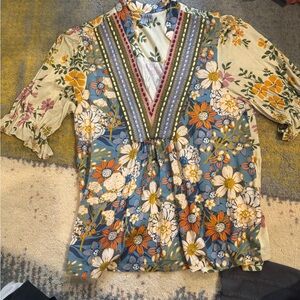 Floral Multicolor Blouse